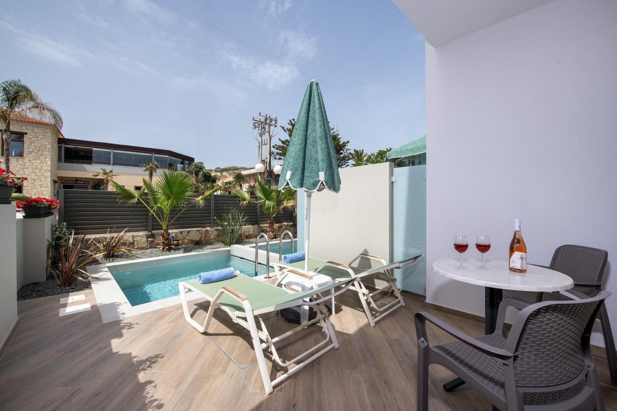 Creta Palm Resort Hotel & Apartments Stalós Exterior foto